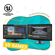 Unreal Engine 4. Игровой движок - КИБЕРшкола программирования для детей, компьютерные курсы для школьников, начинающих и подростков - KIBERone г. Вологда