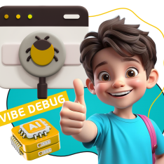 Тестирование & Vibe Debug. Охотники за багами - КИБЕРшкола программирования для детей, компьютерные курсы для школьников, начинающих и подростков - KIBERone г. Вологда