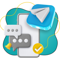 Создание Mini App для Telegram - КИБЕРшкола программирования для детей, компьютерные курсы для школьников, начинающих и подростков - KIBERone г. Вологда