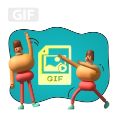 Gif-анимация - КИБЕРшкола программирования для детей, компьютерные курсы для школьников, начинающих и подростков - KIBERone г. Вологда