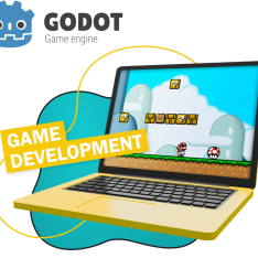 Godot.  Основа создания легендарных игр - КИБЕРшкола программирования для детей, компьютерные курсы для школьников, начинающих и подростков - KIBERone г. Вологда