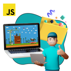 Программирование на JavaScript. Учимся создавать игры! - КИБЕРшкола программирования для детей, компьютерные курсы для школьников, начинающих и подростков - KIBERone г. Вологда