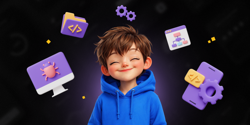 Идеальный сайт с нуля: код, дизайн и AI-помощник - КИБЕРшкола программирования для детей, компьютерные курсы для школьников, начинающих и подростков - KIBERone г. Вологда